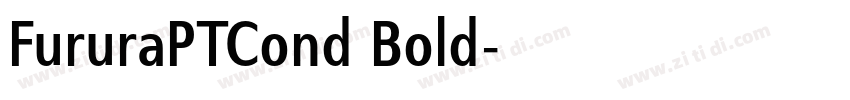 FururaPTCond Bold字体转换